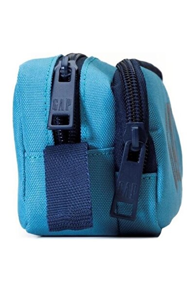 GAP Geantă originală pentru stilou cu două compartimente Baby Blue