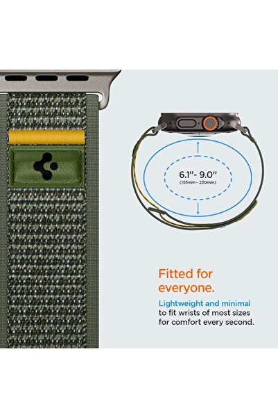 Spigen Athlex Air for Apple Watch Ultra 2/1 49mm, 46mm, 45mm, 44mm, 42mm - Active Green