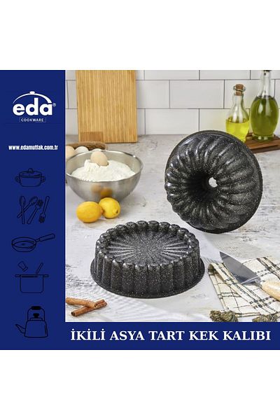 Eda Double Asian Tart Cake Mold