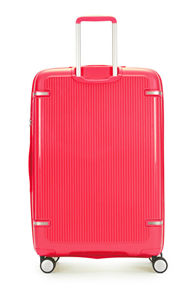 Pierre Cardin Polipropilen Valiz 3'lü Valiz Seti Kırmızı 04PC7070