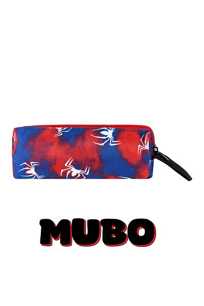 MUBO Superhero Elementary School Bag in Spider-Man Style - Pen Holder and Lunch Box Included