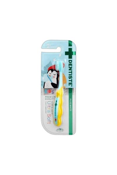 Dentiste Kids Şekerci Yellow +2 Years Ultra Soft Toothbrush