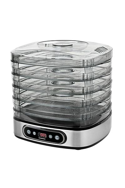Heinner Heinner FreshDehydrate HFD-K380SSBK food dehydrator, 320-380W, 5 stainless steel trays