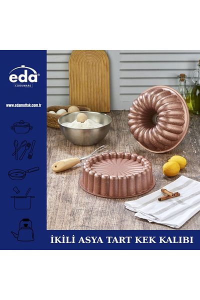 Eda Double Asian Tart Cake Mold