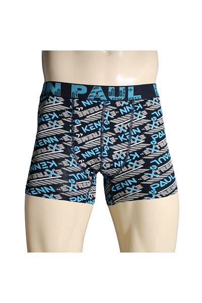 Kennpaul Men's Patterned Cotton Luxury Boxers |   Flexible Boxer |   Soft Boxer |