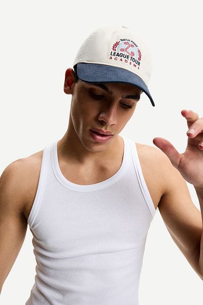 Bershka Embroidered cap