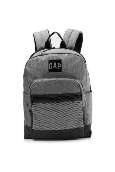 GAP Original Backpack Double Compartment Gray Black