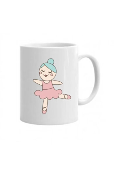 OEM Cana albă personalizată, „The coolest balerina” model 2, INOVATIX®. 330 ml