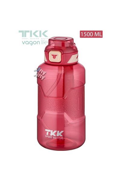 Vagon 1500 ml Pink Life Tkk Water Bottle