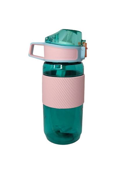 Vagonlife Tkk 500 ml Green Tritan Flask - Silicone Straw Drinker