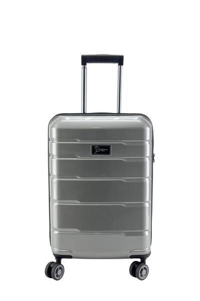 louisiana polo Kabin Boy %100 Polikarbon Valiz Parlak Gri 1807