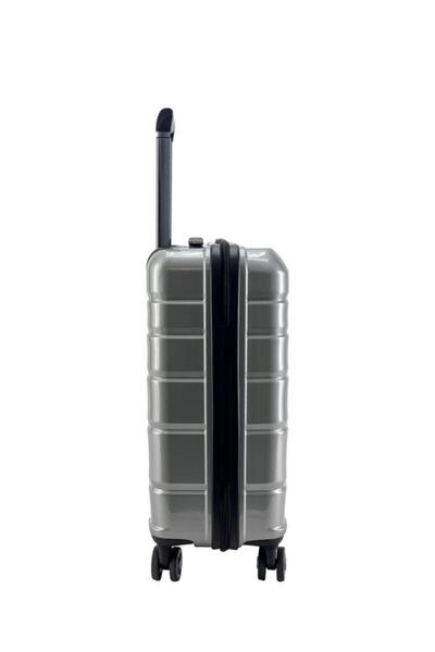 louisiana polo Kabin Boy %100 Polikarbon Valiz Parlak Gri 1807