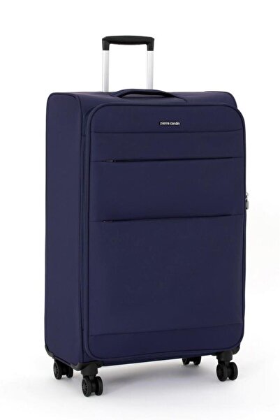 Pierre Cardin 2'li Valiz Seti Büyük Ve Orta Boy Lüx Kumaş Valiz Lacivert 04pc4200