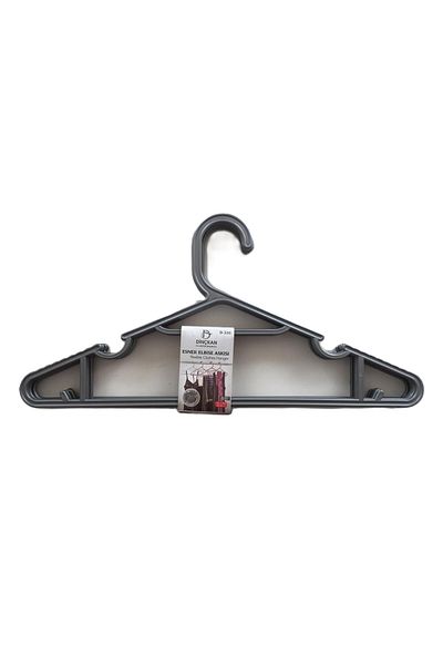 Dinçkan Umeraș pentru haine flexibile din 6 piese / 38,5 x 18 cm