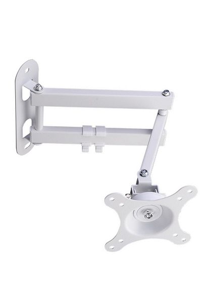 FlashHawk Rotating Retractable Monitor Wall Mount,Suitable for 10-27 inch Screens