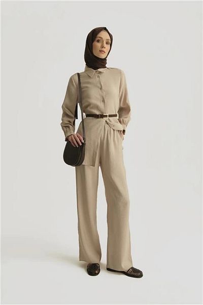 Armine Ζωντανό Modal Tunic 25yd4224-1 Μπεζ