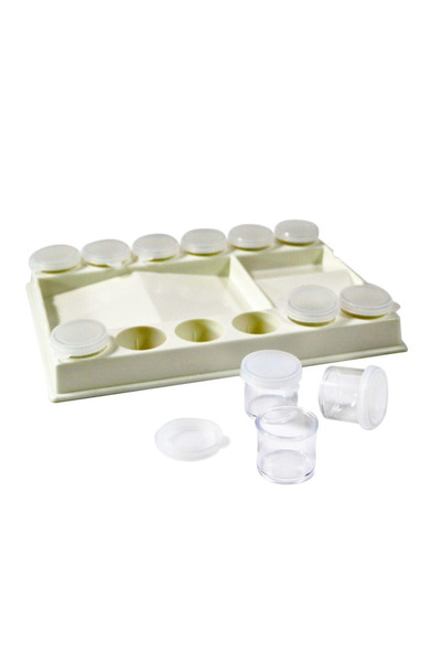 Rich 12 Li Şişeli Boya Palet Kabı -067