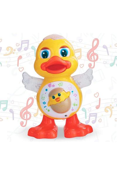 AWH Dancing Duck with Music, Flashing Lights & Dancing Action – Entertaining Toy for Toddlers