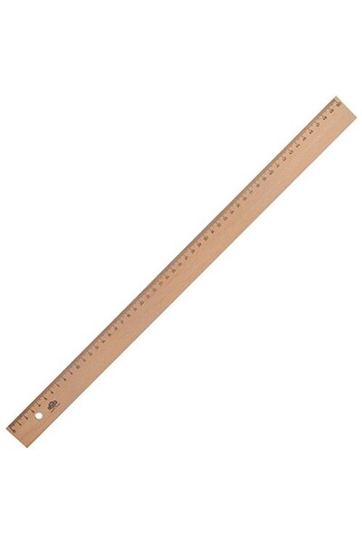 HATAS Wooden Ruler 50 Cm