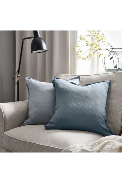 IKEA LAGERPOPPEL Cushion Cover Blue-Grey 50x50 cm – IKEA, 100% Recycled Polyester