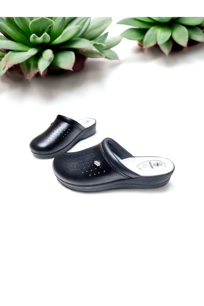 GEZER Unisex Siyah Sabo Terlik