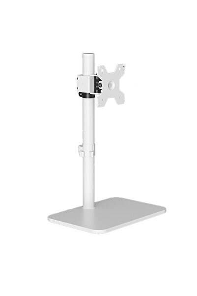 HILLPORT حامل شاشة سطح المكتب بقاعدة معدنية للشاشات مقاس 14-43 بوصة، قابل لتع...