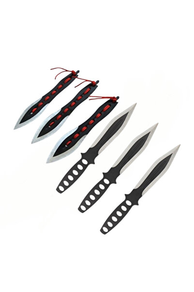 Depox Sada tří vrhacích nožů IdeallStore, Anarchy Blades a 3 Ballistic Blades.