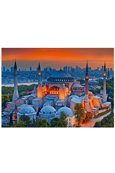 EDUCA 1000 Piece Puzzle Hagia Sophia, Istanbul