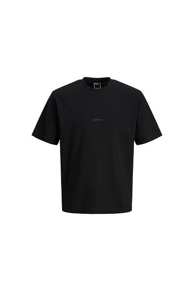 Jack & Jones Ανδρικό μαύρο μπλουζάκι Tarmac Fabric (12273217-B)