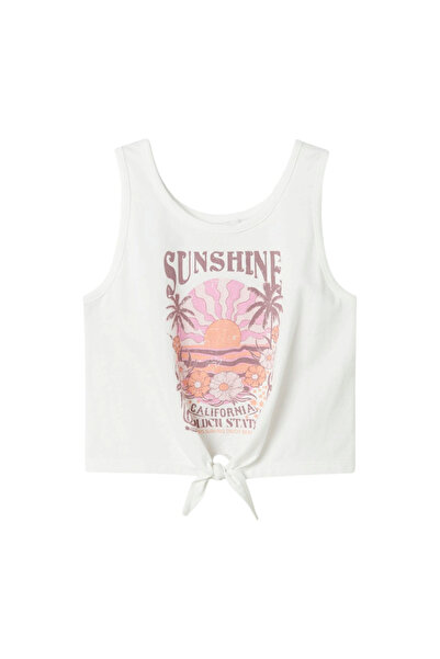 Name it Tricou Crop pentru fete Nkfvaya Sl 13241654