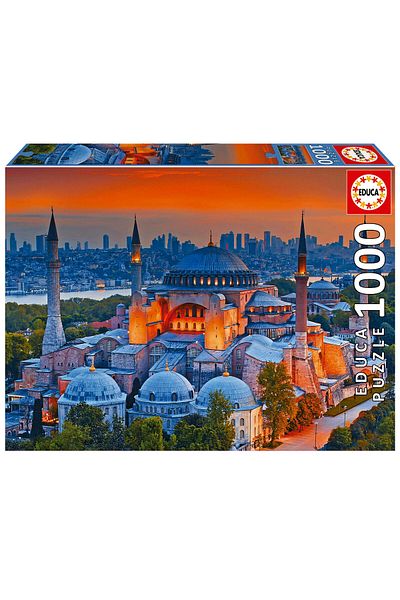 EDUCA 1000 Piece Puzzle Hagia Sophia, Istanbul