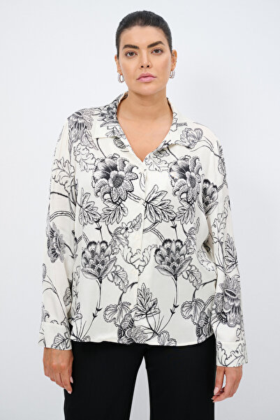 Love My Body Desenli Gömlek