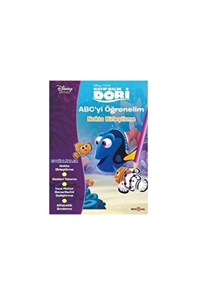 Beta Kids Disney Eğitsel Dori Abc’yi Öğrenelim Nokta Birleştirme