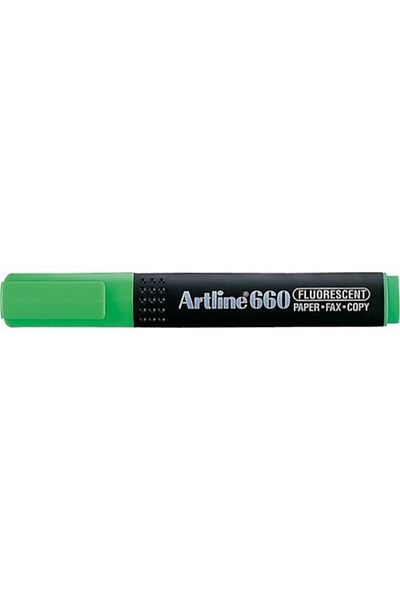 artline 660 Highlighter Cut Point: 1.0-4.0mmf.green