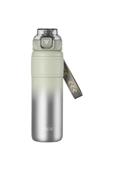 TKK Steel Thermos Flask 900ml Gray Green