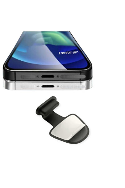 emrebilisim İphone 6-7-8-11-12-13-14 Model Lere Uyumlu Toz Kir Önleyici 1 Ad ...