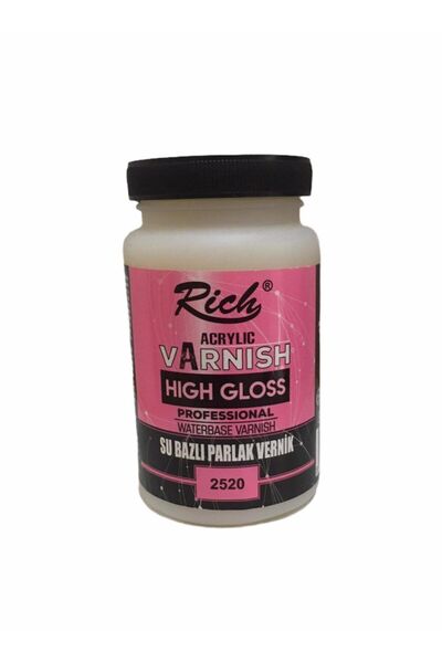 Rich Su Bazlı Parlak Vernik 260 cc (High Gloss)