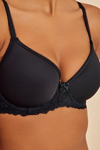 Amarelle Σουτιέν με μπαλκόνι χωρίς επένδυση Victoria Black εφέ σύσφιξης