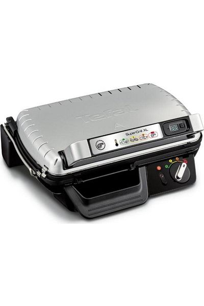 TEFAL Gratar electric Tefal Supergrill XL GC461B34, 2400W, indicator LED (gri)