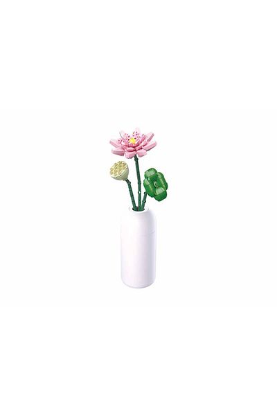 Sluban Set de constructii Flower Lotus, Sluban, 258 bucati