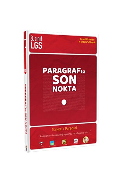 Tonguç 8. Sınıf Lgs Paragrafta Son Nokta