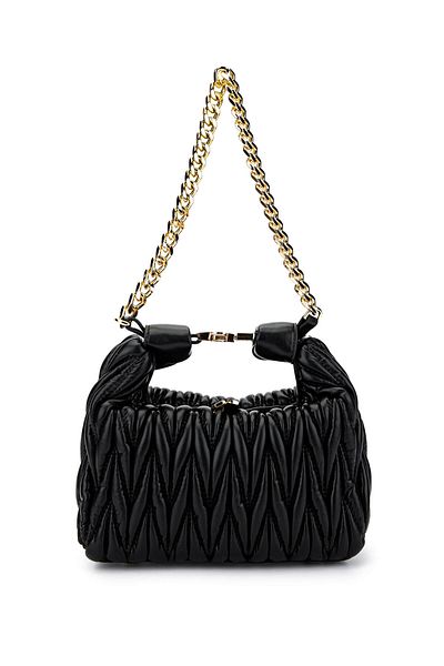 Tamer Tanca Women's Vegan Black Shoulder Bag