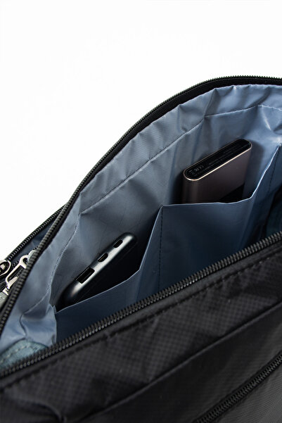 Sanmorris Women's 3 Compartment Parachute Fabric Adjustable Crossbody Bag