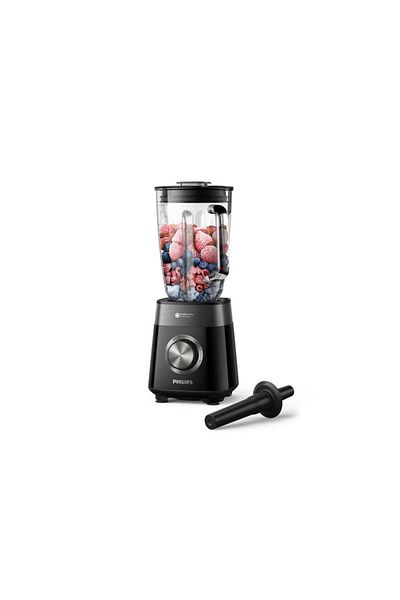 Philips Blender Philips Seria 5000 HR3030/00, 1200 W, 2 l, 3 viteze si Puls (Negru)