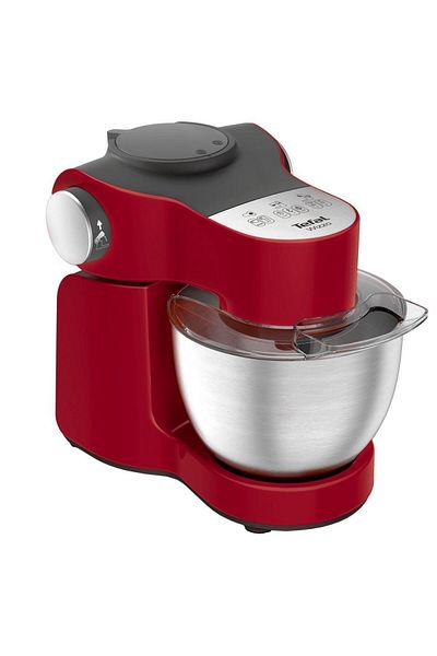 TEFAL Tefal Wizzo QB317538 Food Processor, 1000 W, Flex Whisk, Pastry Set, Stainless Steel Bowl