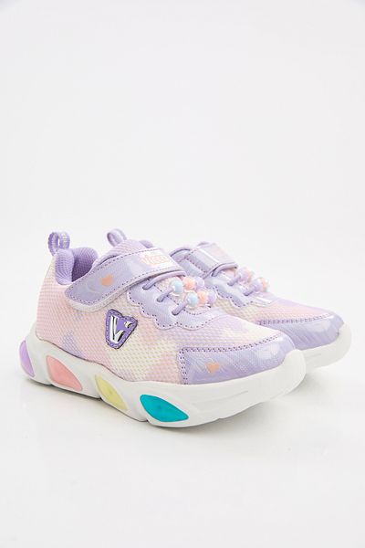 Vicco Gelato Lighted Baby Girl Lilac Sneakers
