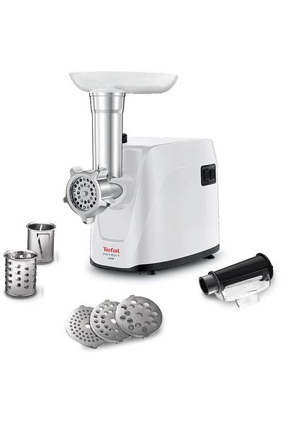 TEFAL Meat grinder Tefal HV1 NE114130, 1600W, 1.9 kg/min, tomato accessory