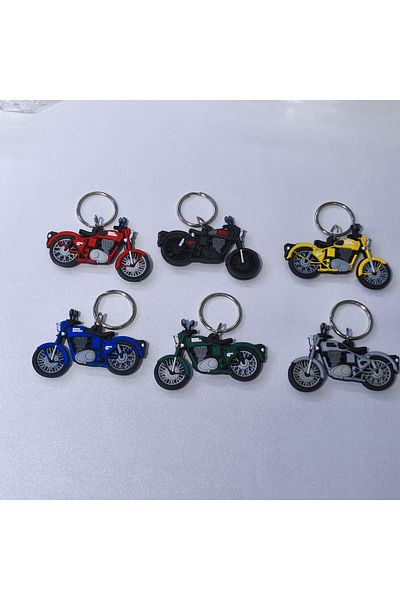 Acousticworld Royal Enfield Silicone Motorcycle Keychain