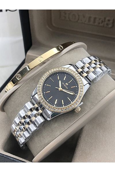 Homies Homies Wrist Watch Steel Bracelet with Gift Hmsby- 202505613