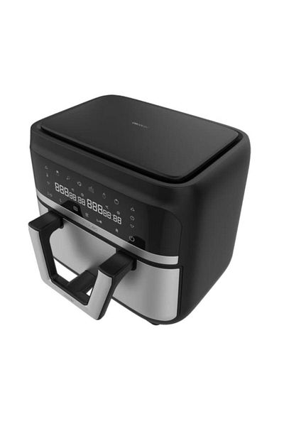 CECOTEC Friteuza cu aer cald Cecotec Cecofry Dual 9000 04996, 2850 W, 9 l, control tactil, 6 programe